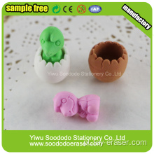 Dinossauro verde Egg Shaped Eraser